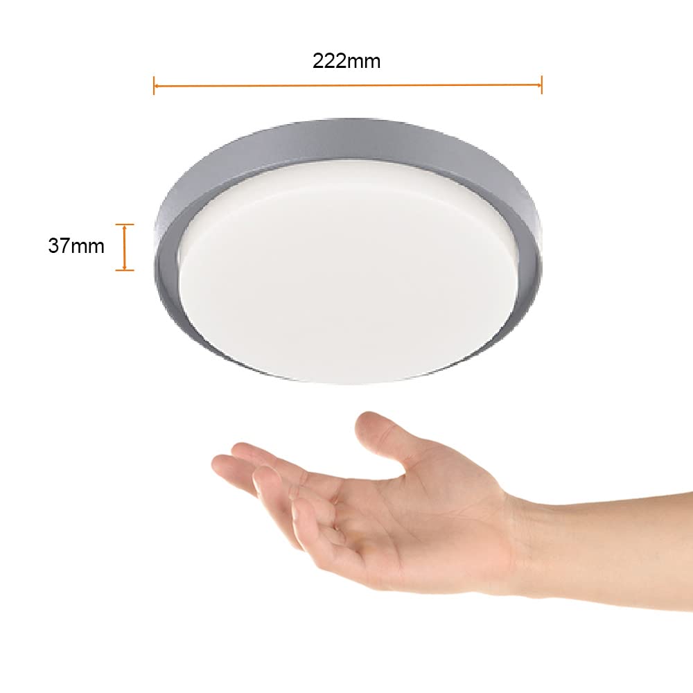 Tecnolite Lámpara LED de Techo para Sobreponer Luz Suave Cálida 3000 k Tecnolite