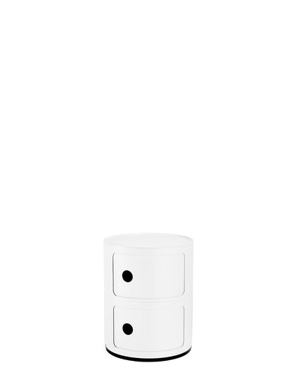 Kartell 498603 Buró 2 Módulos Componibili Color Blanco Mate, 1 Pieza