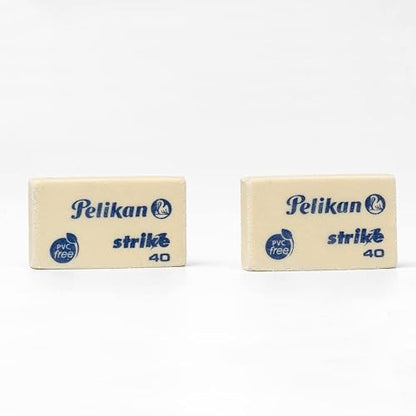 Pelikan Goma De Borrar Strike con 40 Piezas