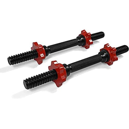 Yes4All Conector y Mangos para Barra de Mancuernas Ajustable, 1 Pulgada - 14 inch - Mango para mancuernas (par)