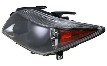 TRQ - Juego de 2 faros delanteros para el lado del conductor y del pasajero | Para Scion tC SC2502101 SC2503101 2005-2007