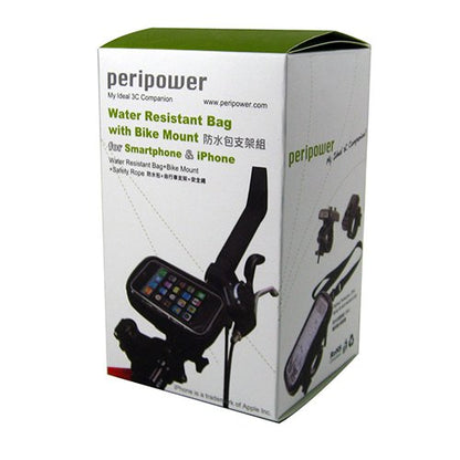 Peripower 8PPBBUB01 Water Proof Bag with BikeMount for iPhone 4, Black