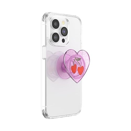 PopSockets - Empuñadura para teléfono con Soporte expandible, Agarre calcomanía, Cereza de Ciruela azucarera
