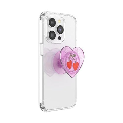 PopSockets - Empuñadura para teléfono con Soporte expandible, Agarre calcomanía, Cereza de Ciruela azucarera