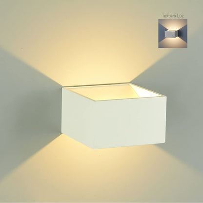 Tecnolite - Lámpara de Pared Arbotante LED 5.5 W, Luz Cálida Brillante, Sobreponer, No atenuable, Interiores