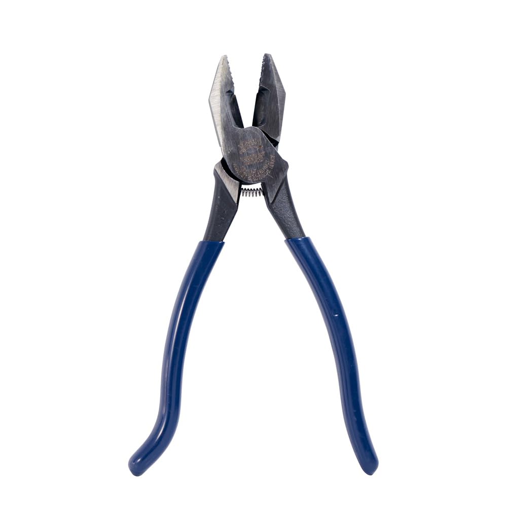 Klein Tools D213-9ST Side-Cutting Pliers, Hi-Leverage for Rebar, 9-9/32"