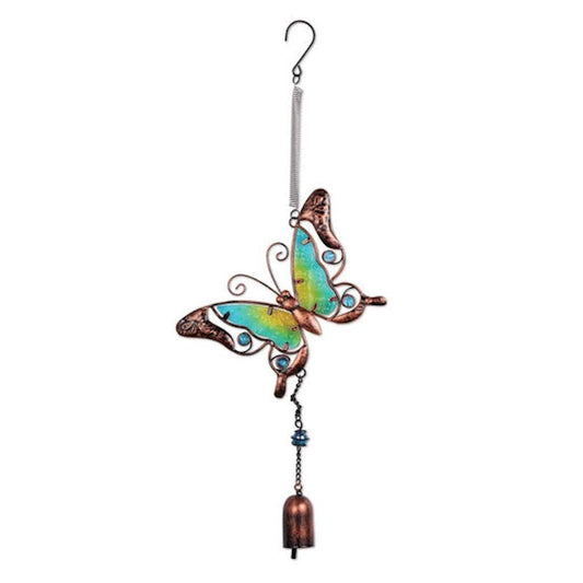 Sunset Vista Designs - Decoración para Colgar (Metal, Cristal), diseño de Mariposa