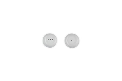 Le Creuset Salero y Pimentero de Cerámica, Blanco