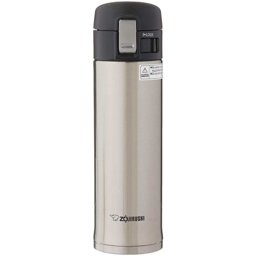 Zojirushi Vaso Térmico de Acero Inoxidable - 0.5 Litros - Stainless