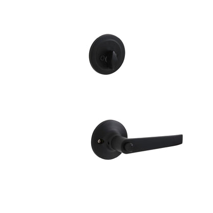 Phillips Combo Cerrojo/Manija Tampico Alta Seguridad LLave-Mariposa Negro