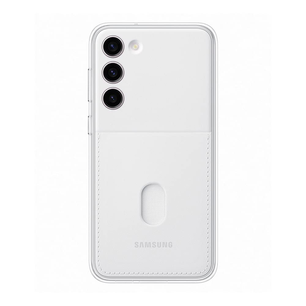 SAMSUNG - Carcasa para Galaxy S23+, color blanco