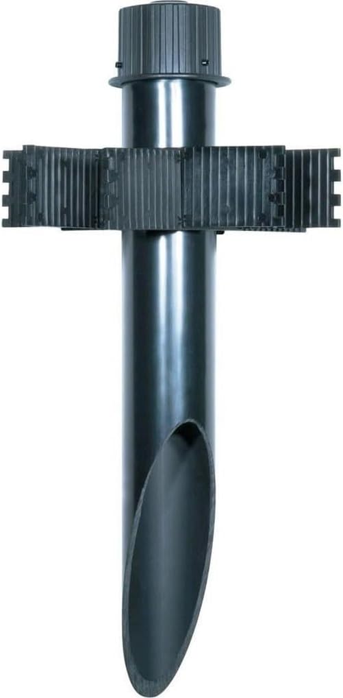 Lámpara de Piso Tipo Reflector para Jardín con Estaca, Base E26 - Bronce oscuro - estaca 5.1 cm PVC - accesorio para reflectores