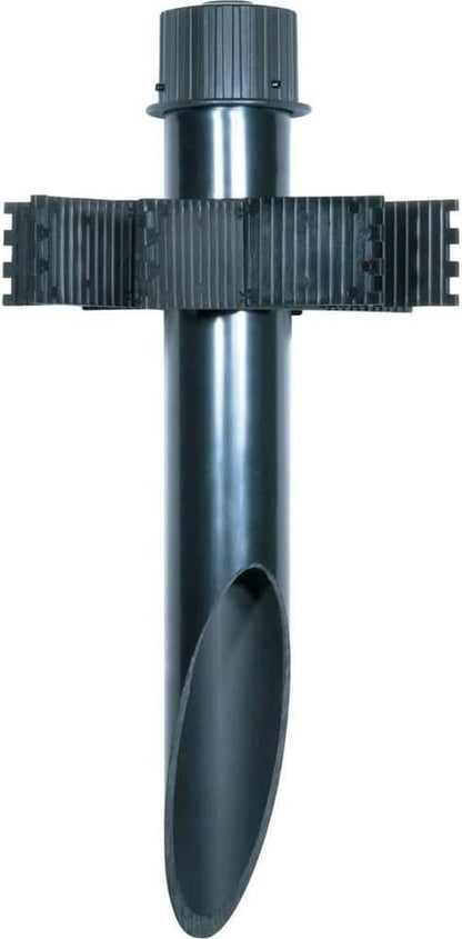 Lámpara de Piso Tipo Reflector para Jardín con Estaca, Base E26 - Bronce oscuro - estaca 5.1 cm PVC - accesorio para reflectores
