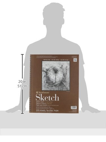 Strathmore - 455-4 Bloque Sketch, 11X14 pulgadas