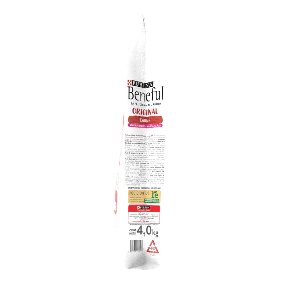 Purina Beneful Sunrise 7501072203595 Comida para Perros Adulto, 4 kg