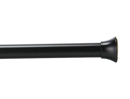 Umbra Chroma Cortinero Extensible, Negro mate