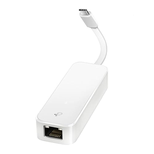 TP-Link UE300C, Adaptador de Red USB Type-C a Ethernet RJ45 LAN Gigabit,1000Mbps, Compatible con Windows 11/10/8.1/8, macOS, iPadOS, Chrome OS y Linux OS