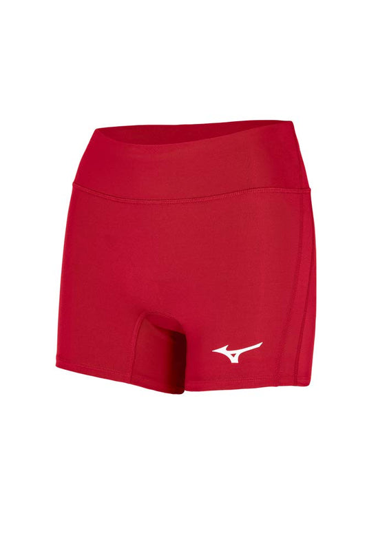 Mizuno - Pantalón Corto de Voleibol para Mujer con Entrepierna elevada de 4 Pulgadas