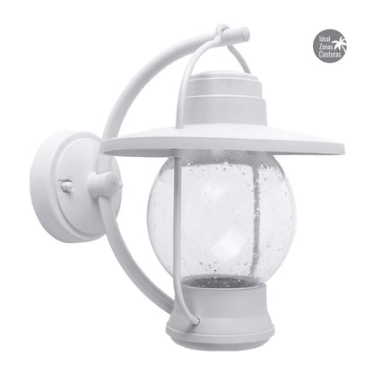 Tecnolite Lámpara de Pared Arbotante Tipo Farol Exterior, Ideal Zona Costera 60 W, Base E27, IP44, No incluye foco