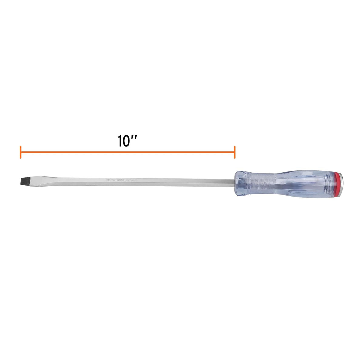 Truper Expert GO-3/8X10P, Desarmador plano de golpe, 3/8 x 10"