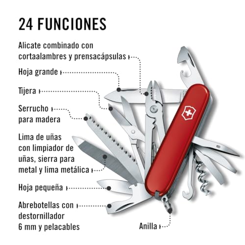 Victorinox Navaja Handyman, Roja, 24 Usos
