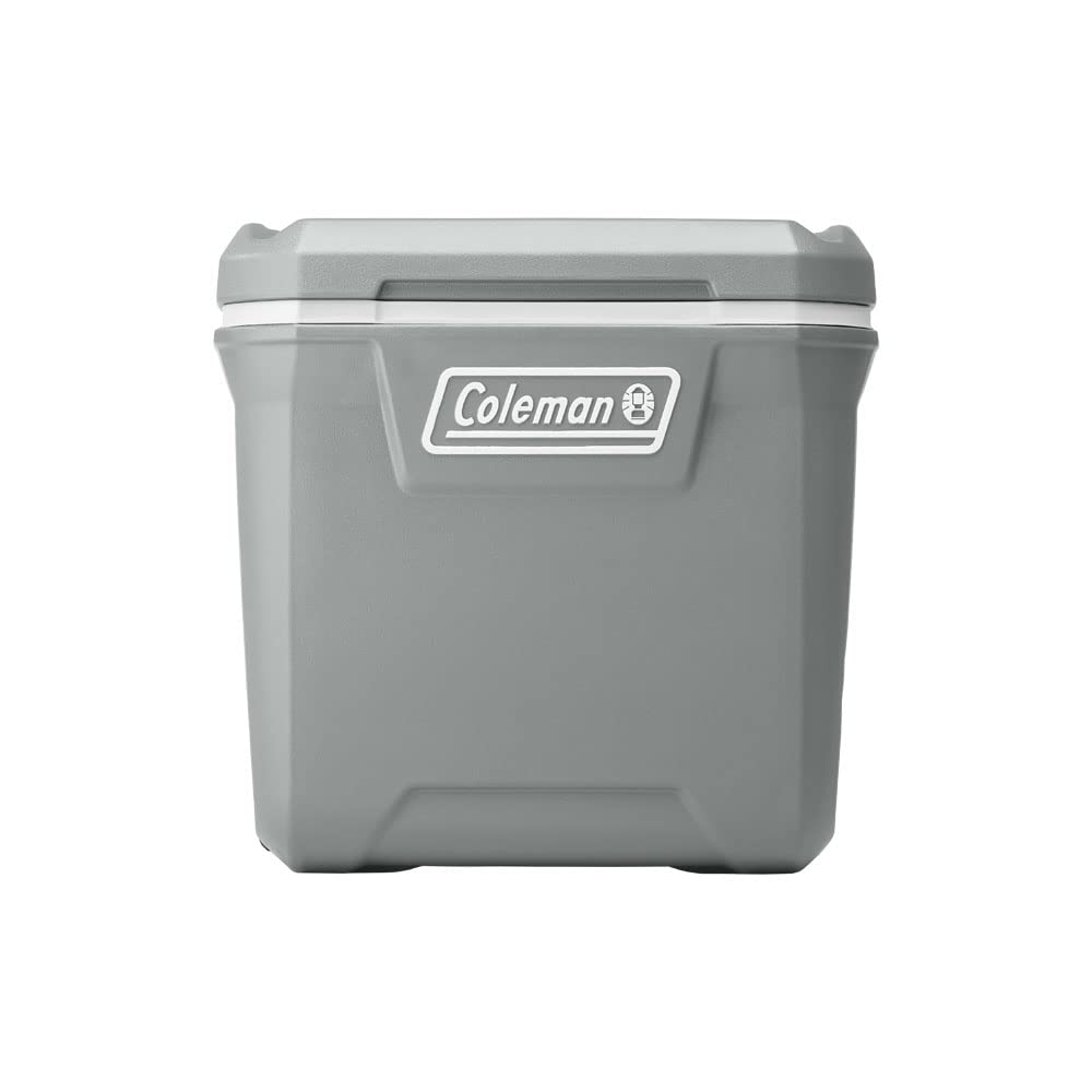 Coleman Serie 316 Hielera con Ruedas de 61,51 litros, Mantiene el Hielo por Dias, Color Gris,