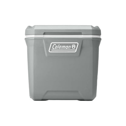 Coleman Serie 316 Hielera con Ruedas de 61,51 litros, Mantiene el Hielo por Dias, Color Gris,