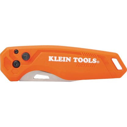 KLEIN TOOLS 44321 | Navaja Plegable Automática | Punta Hawkbill | Hoja 18cm | Lleva una navaja automática plegable de 18 cm con punta Hawkbill, práctica para tener a la mano durante el trabajo diario.