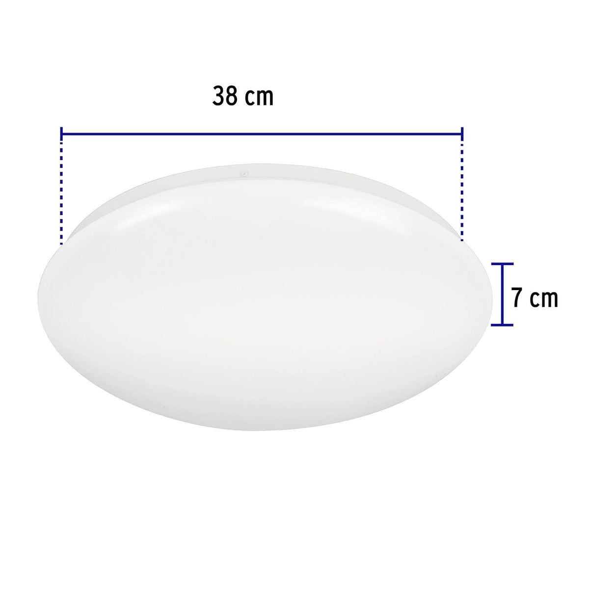 Volteck Lait PLA-103L, Luminario tipo pláfon, redondo de LEDs