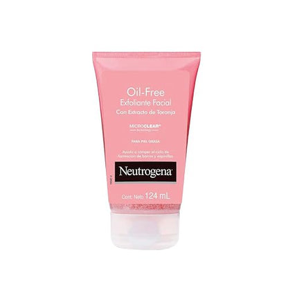 Neutrogena Exfoliante Facial Oil free Toronja Ácido Salicílico 124 ml