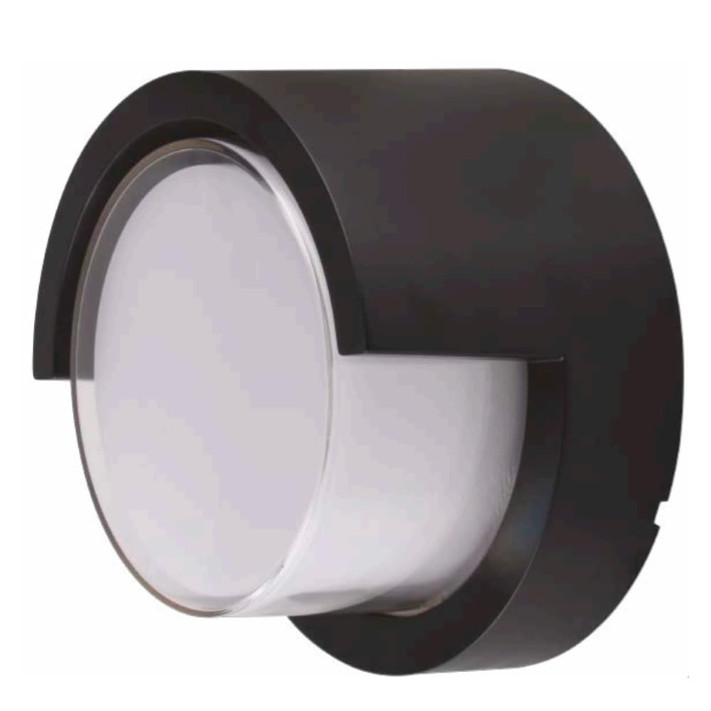 Luminaria LED Artlite Pared Circulo de Luz Blanco Frío 6500k, Potencia de 12w, 990 Lúmenes, Material Policarbonato de Alta Resistencia para su uso en Exterior