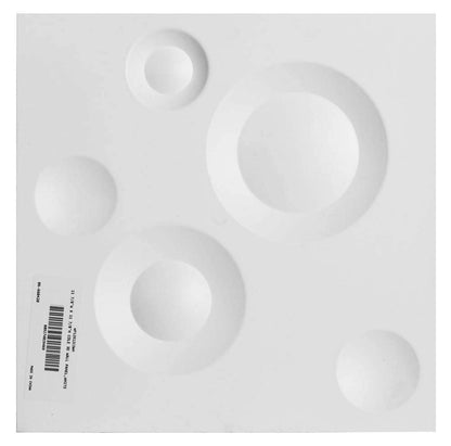 Ekena Millwork Cole EnduraWall Panel Decorativo 3D 11 7/8" x 11 7/8" Blanco