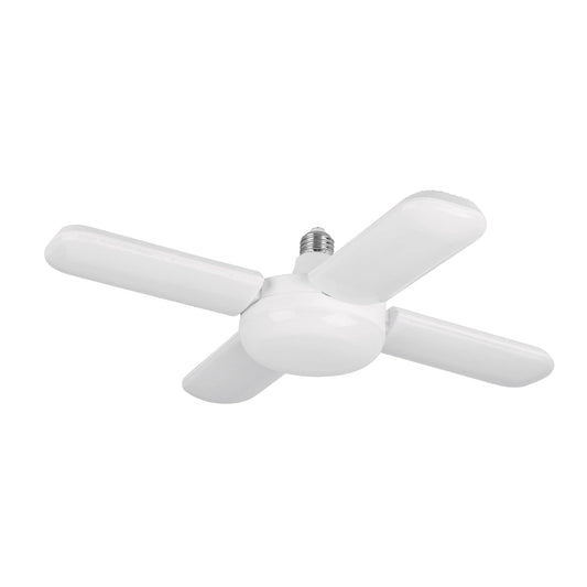 Volteck Basic LED-450V, Lámpara LED 40W tipo ventilador, 4 aspas ajustables