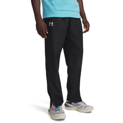 Pants de Entrenamiento Under Armour UA VITAL WOVEN para Hombre - Negro (001) - Blanco (Onyx White) - XL Alto