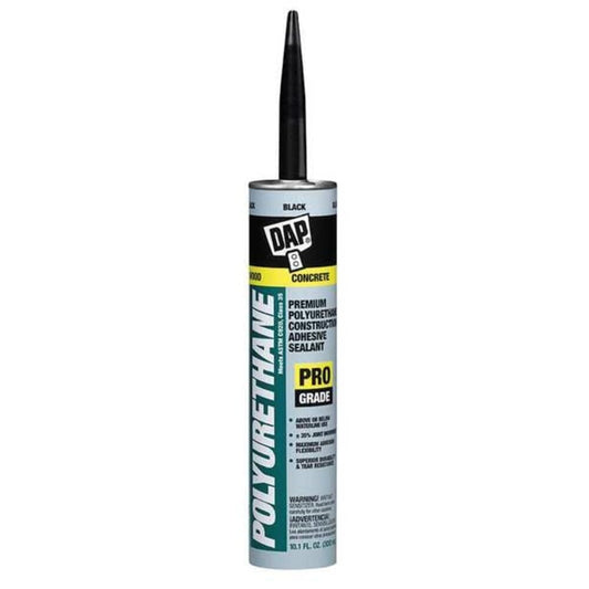 Dap 18816 Polyurethane Construction Adhesive and Sealant, 10.1 oz