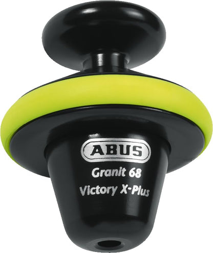 ABUS Granit Victory X-Plus 68 Disc Lock w/Rollup - 14mm/Hi-Visibility Yellow