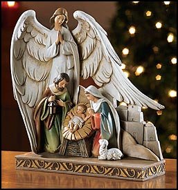 CB Gift TC616 - Figura de ángel de belén, 8 Pulgadas