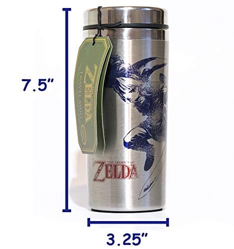 Paladone Legend of Zelda Travel Mug Link Products Calici Tazze