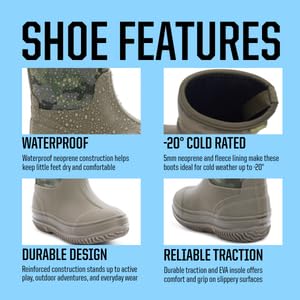 Western Chief Freestyle Neoprene Rain Boot Botas para nieve para niños unisex