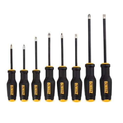 DEWALT Juego de Desarmadores Toughseries, 8 Piezas, DWHT65102