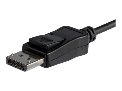 StarTech.com Cable de 1.8m USB-C a DisplayPort 1.4 - Adaptador Convertidor de Video USB Tipo C a DP 1.4 de 4K/5K/8K con Modo Alt - HBR3/HDR/DSC - Cable DP 8K 60Hz para USB-C/Thunderbolt 3 (CDP2DP146B)