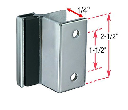 Harris Hardware TP2100 - Juego completo de accesorios para puerta de salida, 2,5 cm Puerta 1-1/4 pulgadas. Pilaster