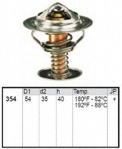 MotoRad Termostato 354-180, Bronce
