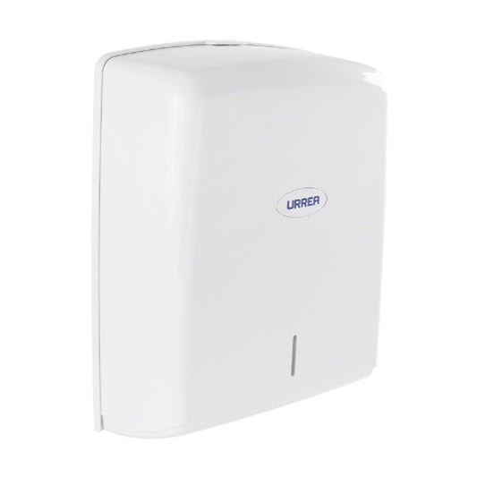 URREA Despachador de ABS 100% Virgen para Toalla Interdoblada Z, Capacidad 600 Toallitas, Blanco, 35.3502.23