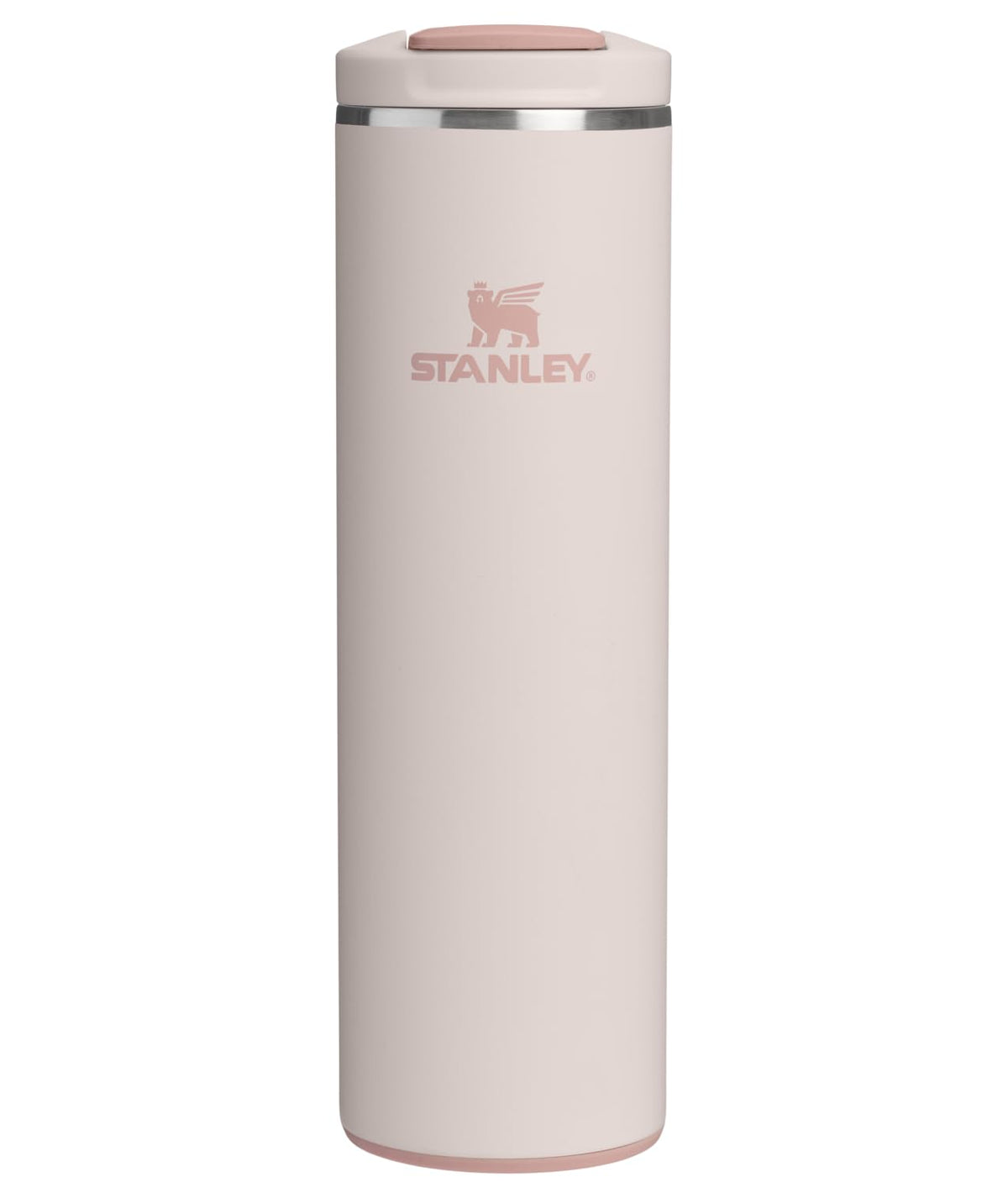 STANLEY Transit - Taza de Viaje Térmica de Acero Inoxidable, a Prueba de Fugas, Sin BPA - Cuarzo rosa - 16 Ounces