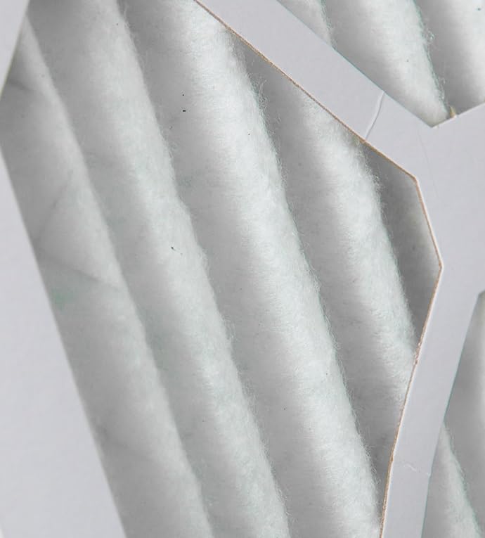 Nordic Pure MERV 13 Filtro de Aire Plisado para Muebles de CA, Caja de 6, Paquete de 6, 16x25x1M13-6