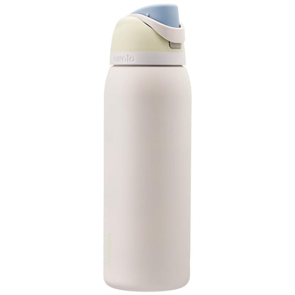 Owala FreeSip Botella de Agua con Popote de Acero Inoxidable, 32-40 oz - Brisa helada - 40 oz