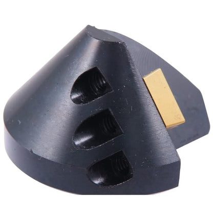 HHIP 2001-0038 Herramienta indexable para avellanar y chaflán de 1/2-1-3/4 pulgadas, 82 grados
