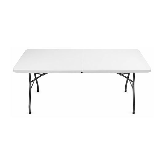 Mesa de Plástico Plegable Peldaños Color Blanca Modelo 703329