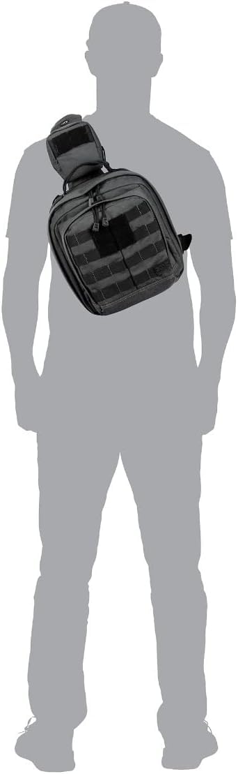 5.11 Mochila táctica MOAB 6, bandolera de hombro militar, 11L, estilo 56963ABR